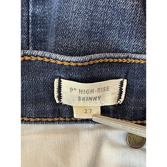 Madewell 9” High Rise Skinny Jeans in Larkspur Wash Tencel Edition 27 - Picture 11 of 13